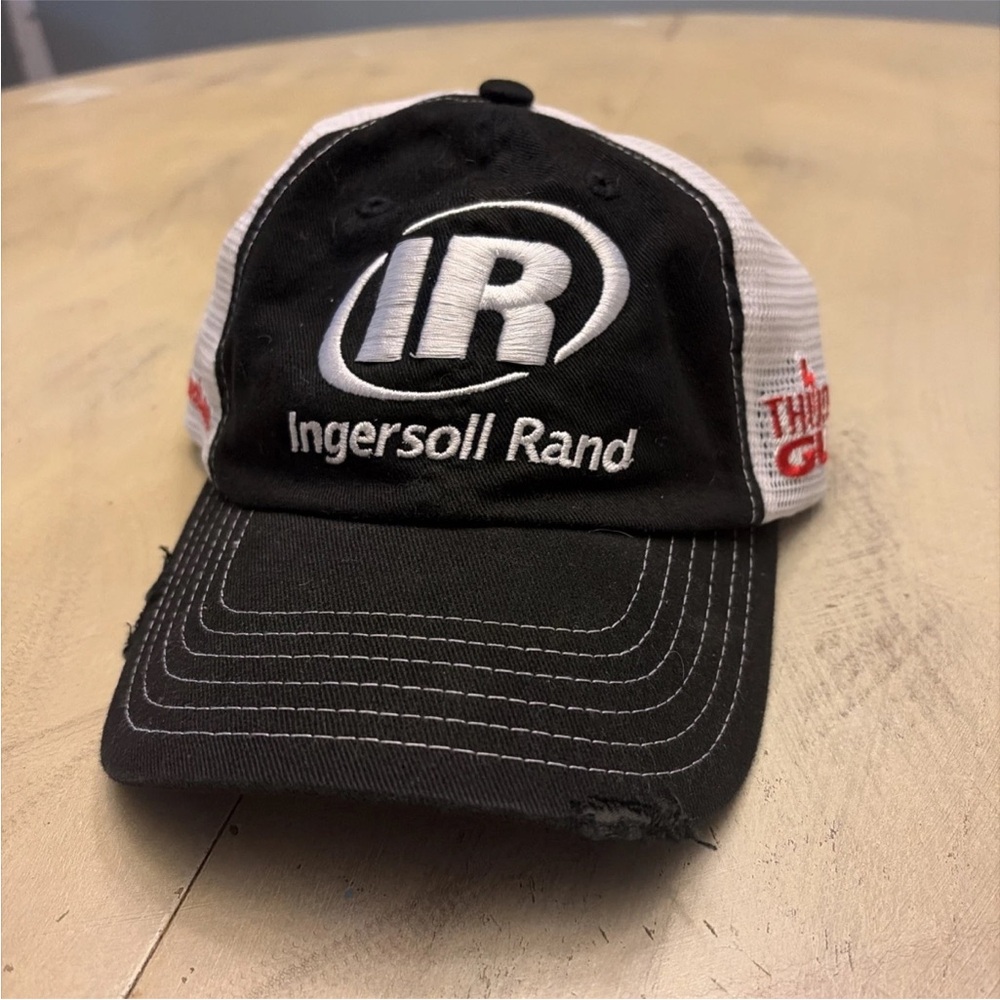 Ingersoll Rand distressed trucker hat snapback